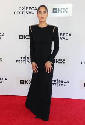 Tribeca Festival - Only What We Carry Premiere - NYC French actress Sofia Boutella attends the premiere Only What We Carry at the Tribeca Film Festival in New York, NY on June 6, 2026. Photo by Charles Guerin ABACAPRESS.COM New York City NY United States  Copyright: xGuerinxCharles ABACAx