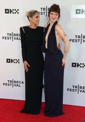 Tribeca Festival - Only What We Carry Premiere - NYC Sofia Boutella and Lizzy McAlpine attend the premiere Only What We Carry at the Tribeca Film Festival in New York, NY on June 6, 2026. Photo by Charles Guerin ABACAPRESS.COM New York City NY United States  Copyright: xGuerinxCharles ABACAx