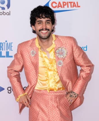 Stephen Sanchez attends Capital™s Summertime Ball with Barclaycard 2026, at Wembley Stadium in London, England. UK. Saturday 6th June 2026. Copyright: xJamesxWarrenx CAPITAL SUMMERTIME BALL-13