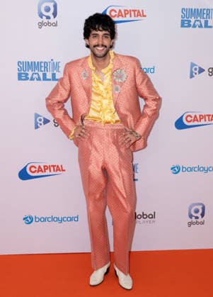 Stephen Sanchez attends Capital™s Summertime Ball with Barclaycard 2026, at Wembley Stadium in London, England. UK. Saturday 6th June 2026. Copyright: xJamesxWarrenx CAPITAL SUMMERTIME BALL-17
