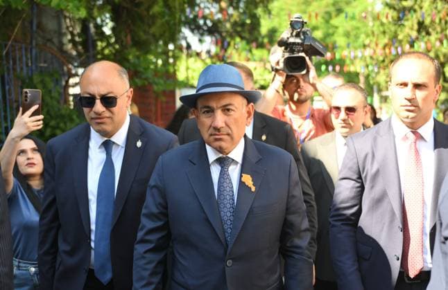 Armenia Parliamentary Election 9184623 07.06.2026 Civil Contract party leader and Armenian Prime Minister Nikol Pashinyan arrives at a polling station during the Armenian parliamentary election in Yerevan, Armenia. Yuri Kochetkov Sputnik Yerevan Armenia  Copyright: xYurixKochetkovx