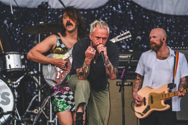 IDLES live at Northside 2026 Aarhus, Denmark. 05th, June 2026. The British post-punk band IDLES performs a live concert during the Danish music festival Northside 2026 in Aarhus. Here vocalist Joe Talbot is seen live on stage. Denmark, Aarhus  Copyright: xGonzalesxPhoto RolfxMeldgaardx