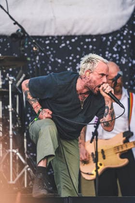 IDLES live at Northside 2026 Aarhus, Denmark. 05th, June 2026. The British post-punk band IDLES performs a live concert during the Danish music festival Northside 2026 in Aarhus. Here vocalist Joe Talbot is seen live on stage. Denmark, Aarhus  Copyright: xGonzalesxPhoto RolfxMeldgaardx