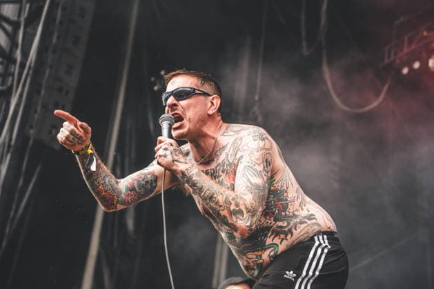 Viagra Boys live at Northside 2026 Aarhus, Denmark. 06th, June 2026. The Swedish punk band Viagra Boys performs a live concert during the Danish music festival Northside 2026 in Aarhus. Here vocalist Sebastian Murphy is seen live on stage. Denmark, Aarhus  Copyright: xGonzalesxPhoto RolfxMeldgaardx