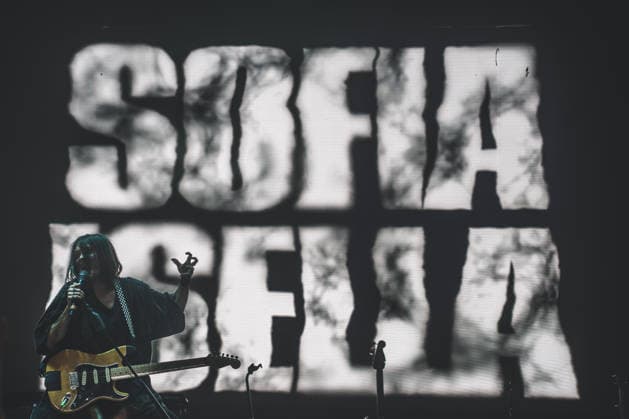 Sofia Isella live at Northside 2026 Aarhus, Denmark. 06th, June 2026. The American singer and musician Sofia Isella performs a live concert during the Danish music festival Northside 2026 in Aarhus. Denmark, Aarhus  Copyright: xGonzalesxPhoto RolfxMeldgaardx