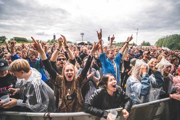 Viagra Boys live at Northside 2026 Aarhus, Denmark. 06th, June 2026. Festival goers seen at a live concert with the Swedish punk band Viagra Boys during the Danish music festival Northside 2026 in Aarhus. Denmark, Aarhus  Copyright: xGonzalesxPhoto RolfxMeldgaardx