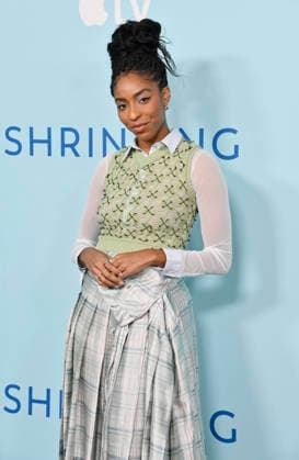 Cast member Jessica Williams attends Apple TV s dramatic comedy series Shrinking Emmy FYC Event screening at the DGA Theatre Complex on Saturday, June 6, 2026. Storyline: A grieving therapist starts to tell his clients exactly what he thinks. Ignoring his training and ethics, he finds himself making huge changes to people s lives - including his own.  LAP2026060649 JIMxRUYMEN