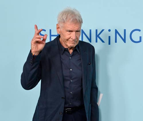 Cast member Harrison Ford attends Apple TV s dramatic comedy series Shrinking Emmy FYC Event screening at the DGA Theatre Complex on Saturday, June 6, 2026. Storyline: A grieving therapist starts to tell his clients exactly what he thinks. Ignoring his training and ethics, he finds himself making huge changes to people s lives - including his own.  LAP2026060620 JIMxRUYMEN