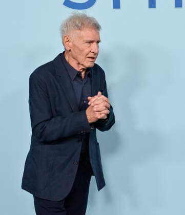 Cast member Harrison Ford attends Apple TV s dramatic comedy series Shrinking Emmy FYC Event screening at the DGA Theatre Complex on Saturday, June 6, 2026. Storyline: A grieving therapist starts to tell his clients exactly what he thinks. Ignoring his training and ethics, he finds himself making huge changes to people s lives - including his own.  LAP2026060624 JIMxRUYMEN