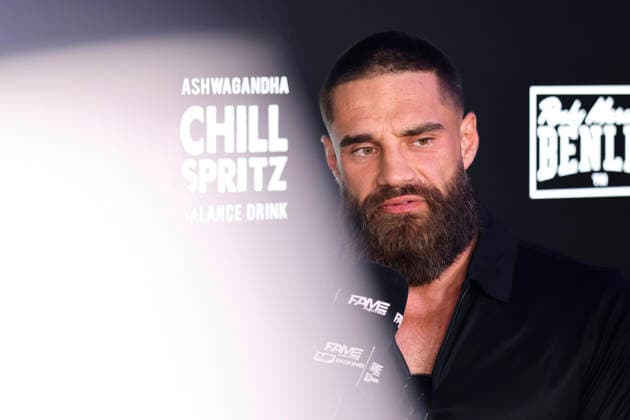 Reality-Star Aleks Petrovic bei Fame Fighting International, dem großen Promi-Boxen von BILD und Eugen Lopez - erstmalig in Kooperation mit Misfits Boxing und dem britischen Medienpartner The Sun - in der Leverkusener Ostermann Arena. Leverkusen, 06.06.2026 NRW Deutschland *** Reality star Aleks Petrovic at Fame Fighting International, the big celebrity boxing event organized by BILD and Eugen Lopez for the first time in cooperation with Misfits Boxing and British media partner The Sun at the Ostermann Arena Leverkusen, 06 06 2026 NRW Germany Copyright: xChristophxHardtx