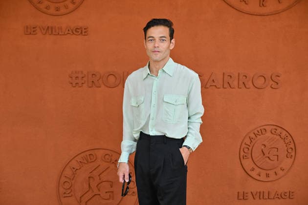 2026 French Open - Rami Malek At The Village Rami Malek posing at the village during Day Fifteen of the 2026 French Open on June 07, 2026 in Paris, France. Photo by Laurent Zabulon Paris France  Copyright: xZabulonxLaurent ABACAx