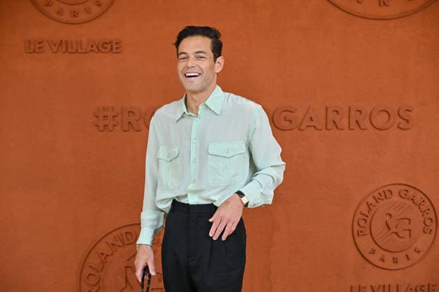 2026 French Open - Rami Malek At The Village Rami Malek posing at the village during Day Fifteen of the 2026 French Open on June 07, 2026 in Paris, France. Photo by Laurent Zabulon Paris France  Copyright: xZabulonxLaurent ABACAx