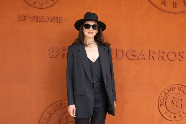 2026 French Open - Celebs At The Village Marion Cotillard posing at the village during Day Fifteen of the 2026 French Open on June 07, 2026 in Paris, France. Photo by Laurent Zabulon Paris France  Copyright: xZabulonxLaurent ABACAx