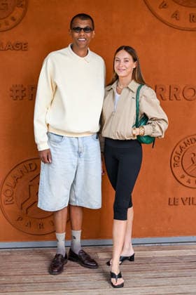 Internationaux de Roland Garros Village du 7 juin People at Village before Mens final 457115 2026 06 07 France Haver, Paul Van Stromae  Copyright: xSergexArnalx xStarfacex STAR_457115_053
