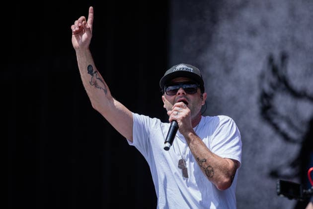 Rock am Ring 2026, Tag 3, 7.6.2026 Die kalifornische Rap-Rock-NuMetal-Band Hollywood Undead auf der Utopia Stage -- Mit dem Traditionsfestival Rock am Ring am Nürburgring in der Eifel startet in Deutschland die Festival-Saison. Rock am Ring findet in diesem Jahr vom 5. bis 7. Juni statt. Rund 80 Bands und Künstler stehen auf einer der drei großen Bühnen. Nürburg Nürburgring Rheinland-Pfalz Deutschland *** Rock am Ring 2026, Day 3, 7 6 2026 Californian rap rock NuMetal band Hollywood Undead on the Utopia Stage The traditional Rock am Ring festival at the Nürburgring in the Eifel region kicks off the festival season in Germany Rock am Ring will take place this year from 5 to 7 June Around 80 bands and artists will perform on one of the Copyright: xSebastianxDerixx