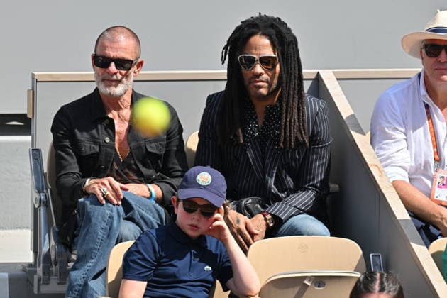 RECORD DATE NOT STATED 2026 French Open - Lenny Kravitz In The Stands Lenny Kravitz in the stands during Day Fifteen of the 2026 French Open on June 07, 2026 in Paris, France. Photo by Laurent ZabulonABACAPRESS.COM Paris France  Copyright: xZabulonxLaurent ABACAx