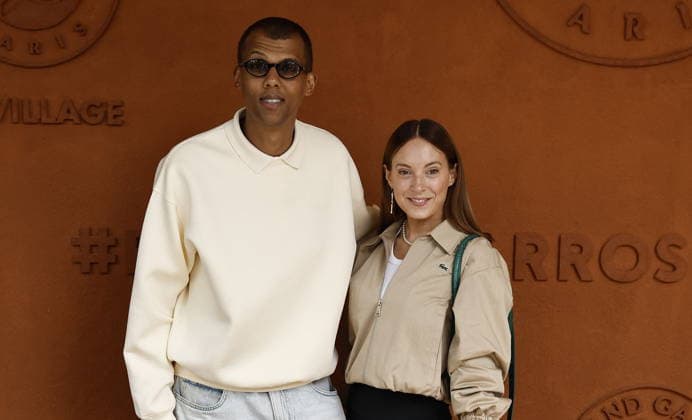 Stromae and his wife Coralie Barbier during the 2026 French Open at Roland Garros in Paris, France, on June 7, 2026 Jacovides Moreau Bestimage Celebs attending the village photocall during the 2026 French Open at Roland Garros in Paris, France, on June 7, 2026 Paris France  Copyright: xJACOVIDES-MOREAUx xBESTIMAGExJACOVIDES-MOREAUx xBESTIMAGEx
