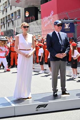 Prince Albert II of Monaco and Princess Charlène of Monaco Formula 1 Louis Vuitton Monaco Grand Prix 2026 on June 7, 2026 Bruno Bebert Bestimage Formula 1 Louis Vuitton Monaco Grand Prix 2026 on June 7, 2026 Monaco  Copyright: xBrunoxBebertx xBestimagexBrunoxBebertx xBestimagex