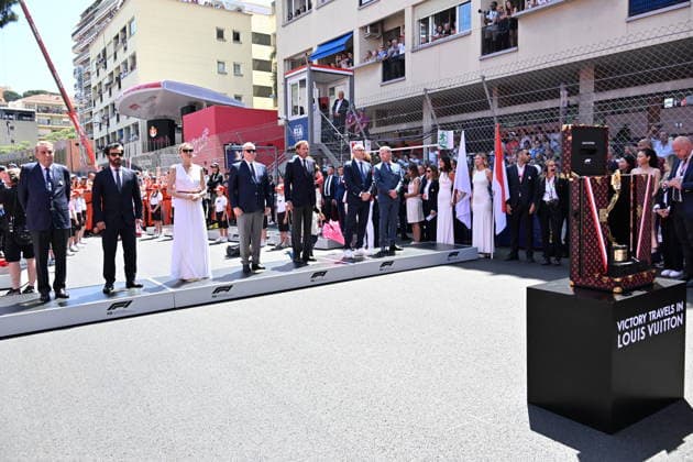 Michel Boeri , Mohammed Ben Sulayem, Prince Albert II of Monaco and Princess Charlene of Monaco, Andrea Casiraghi Formula 1 Louis Vuitton Monaco Grand Prix 2026 on June 7, 2026 Bruno Bebert Bestimage Formula 1 Louis Vuitton Monaco Grand Prix 2026 on June 7, 2026 Monaco  Copyright: xBrunoxBebertx xBestimagexBrunoxBebertx xBestimagex