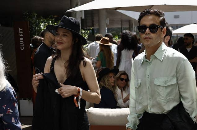 Marion Cotillard and Rami Malek attending the 2026 French Open at Roland Garros in Paris, France, on June 7, 2026 Jacovides Moreau Bestimage Celebs attending the village photocall during the 2026 French Open at Roland Garros in Paris, France, on June 7, 2026 Paris France  Copyright: xJACOVIDES-MOREAUx xBESTIMAGExJACOVIDES-MOREAUx xBESTIMAGEx