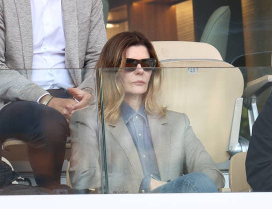 Roland Garros 2026 - Tribunes Finale Cobolli vs Zverev suite Chiara Mastroianni CÃ lÃ britÃ s dans les tribunes de Roland Garros pendant la finale homme de l Open de France de Tennis Ã Paris, le 7 juin 2026. Celebrities in the stands at Roland Garros stadium during the men s final of the French Open in Paris on June 7, 2026.  Copyright: xDidierxFereyx