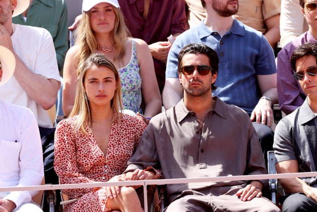 Fabien Frankel et sa compagne Olivia Monjardin Celebrities in the stands at the mens final of the French Open at Roland Garros 2026 on June 7, 2026 Jacovides Moreau Bestimage Celebrities in the stands at the mens final of the French Open at Roland Garros 2026 on June 7, 2026 Paris France  Copyright: xJACOVIDES-MOREAUx xBESTIMAGExJACOVIDES-MOREAUx xBESTIMAGEx