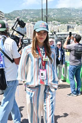 IPA85447468 - Monte Carlo, Formula 1 Monaco Grand Prix , Celebrities watch the race In the photo: Eileen Gu  Copyright: xManuelexMangiarottix xManuelexMangiarottix 85447468