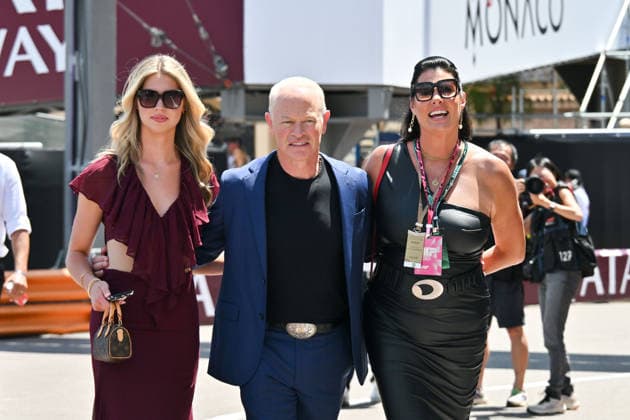IPA85447227 - Monte Carlo, Formula 1 Monaco Grand Prix , Celebrities watch the race Pictured: Emy Moore, Ruve McDonough, Neal McDonough  Copyright: xManuelexMangiarottix xManuelexMangiarottix 85447227