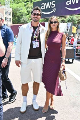 IPA85447247 - Monte Carlo, Formula 1 Monaco Grand Prix , Celebrities watch the race Pictured: Hummels, Cathy Fischer,  Copyright: xManuelexMangiarottix xManuelexMangiarottix 85447247