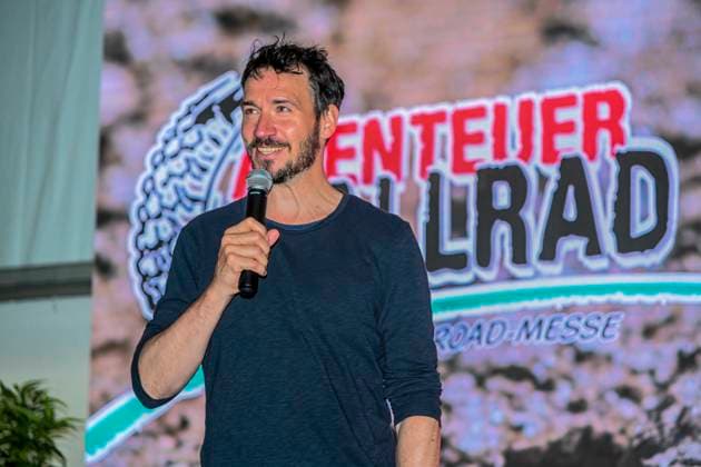 LSP ALLRADMESSE- Felix Neureuther der ehemaliger deutscher Skirennlaeufer aus Garmisch-Partenkirchen war als Ehrengast Gespraechsrunde auf dem Ausstellungs Gelande der jaehrlichen der Offroad Messe Abenteuer und Allrad 2026 in Bad Kissingen am 07.06.2026 Bayern Frankreich *** LSP ALLRADMESSE Felix Neureuther the former German ski racer from Garmisch Partenkirchen was the guest of honor at the exhibition area of the annual offroad fair Abenteuer und Allrad 2026 in Bad Kissingen on 07 06 2026 Bavaria France