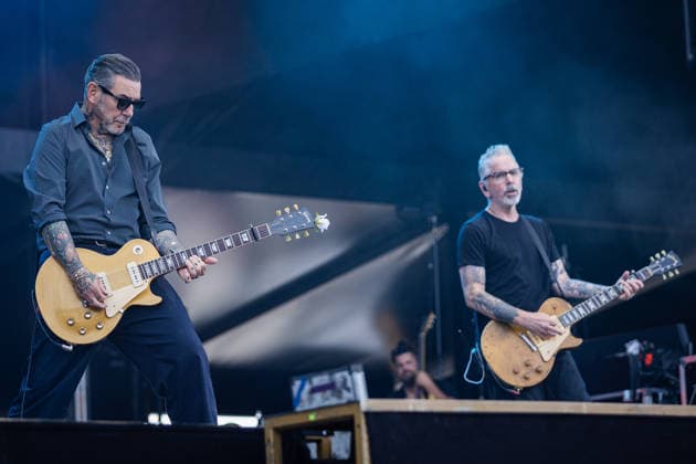 Rock am Ring 2026, Tag 3, 7.6.2026 Social Distortion auf der Mandora Stage -- Mit dem Traditionsfestival Rock am Ring am Nürburgring in der Eifel startet in Deutschland die Festival-Saison. Rock am Ring findet in diesem Jahr vom 5. bis 7. Juni statt. Rund 80 Bands und Künstler stehen auf einer der drei großen Bühnen. Nürburg Nürburgring Rheinland-Pfalz Deutschland Copyright: xSebastianxDerixx