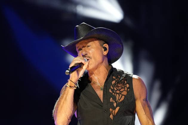 Tim McGraw performs on day 3 of the 2026 CMA Fest in Nashville, Tennessee Featuring: Tim McGraw Where: Nashville, Tennessee, United States When: 07 Jun 2026 Credit: AdMedia MediaPunch INSTARimages EDITORIAL USE ONLY. NOT FOR USE BY NEWSPAPERS BASED IN THE UK. Copyright: xx instar55755869