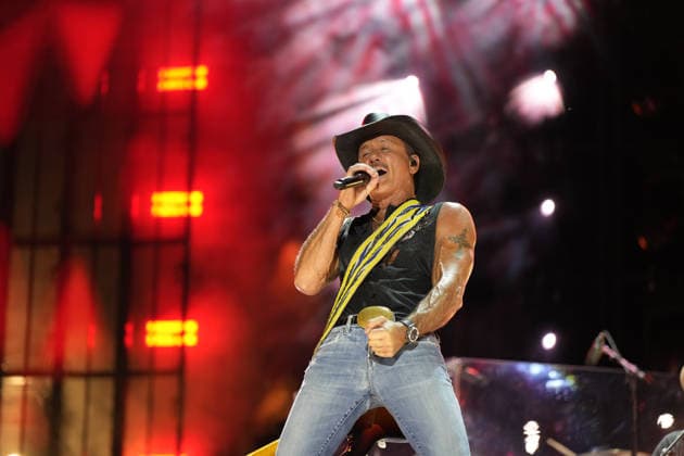 Tim McGraw performs on day 3 of the 2026 CMA Fest in Nashville, Tennessee Featuring: Tim McGraw Where: Nashville, Tennessee, United States When: 07 Jun 2026 Credit: AdMedia MediaPunch INSTARimages EDITORIAL USE ONLY. NOT FOR USE BY NEWSPAPERS BASED IN THE UK. Copyright: xx instar55755856