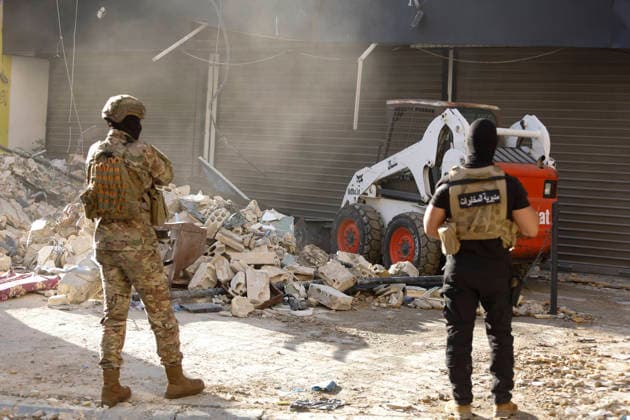 June 7, 2026, Beirut, Beirut, lebanon: Damage is seen at the site of an Israeli airstrike that targeted a residential apartment in the Mreijeh area of BeirutÃ¢â‚¬â ¢s southern suburbs. The strike caused extensive destruction to the targeted apartment and a neighboring unit, while surrounding buildings, vehicles, and property sustained heavy damage. The Lebanese Army secured the area and removed an unexploded Israeli missile. According to LebanonÃ¢â‚¬â ¢s Public Health Emergency Operations Center, the attack killed two people and wounded 20 others, including four children and four women. Beirut lebanon - ZUMAb339 20260607_znp_b339_005 Copyright: xAbdulxKaderxAlxBayx