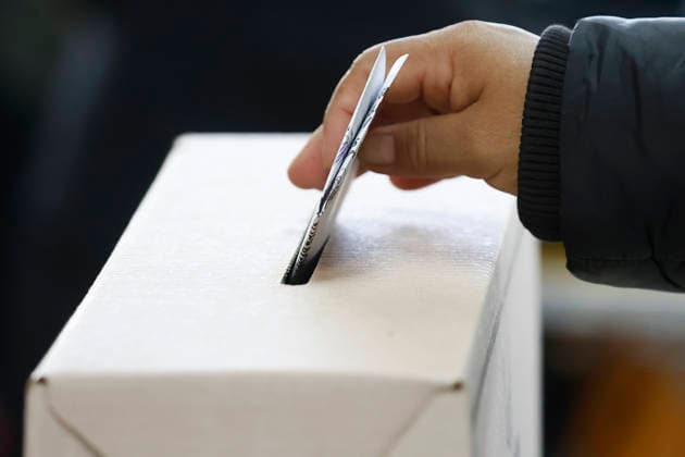 Santiago June 7, 2026 Peruvian citizens in Chile vote during the second round of the presidential election in the commune of Providencia Dragomir Yankovic Aton Chile, Santiago Chile Aton 1163015  Copyright: DRAGOMIRxYANKOVIC ATONxCHILE