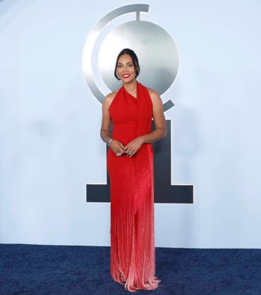 Ayesha Curry arrives on the red carpet at The 79th Annual Tony Awards at Radio City Music Hall on Sunday, June 7, 2026 in New York City.  NYP20260607213 JohnxAngelillo