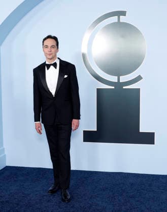 Jim Parsons arrives on the red carpet at The 79th Annual Tony Awards at Radio City Music Hall on Sunday, June 7, 2026 in New York City.  NYP20260607226 JohnxAngelillo