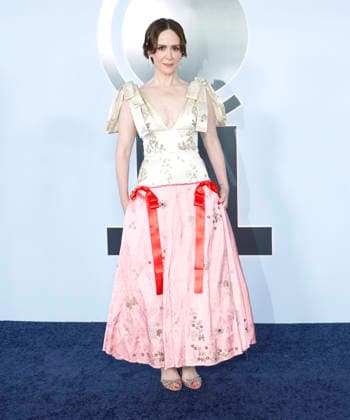 Sarah Paulson arrives on the red carpet at The 79th Annual Tony Awards at Radio City Music Hall on Sunday, June 7, 2026 in New York City.  NYP20260607230 JohnxAngelillo