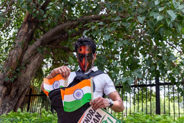 June 8, 2026, New Delhi, Delhi, India: The Cockroach Janta Party (CJP) protest at Jantar Mantar in New Delhi, India. The youth-led movement organized the protest over alleged irregularities in national examinations and recruitment tests, with participants demanding accountability and education reforms. New Delhi India - ZUMAt180 20260608_zip_t180_009 Copyright: xJaixThakurx