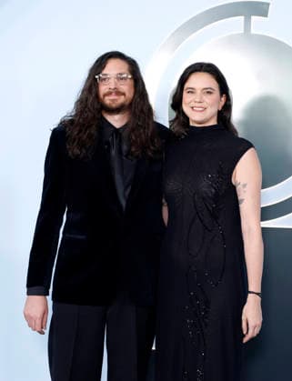 Jim Barne and Susanne Rodrigues arrive on the red carpet at The 79th Annual Tony Awards at Radio City Music Hall on Sunday, June 7, 2026 in New York City.  NYP20260607351 JohnxAngelillo