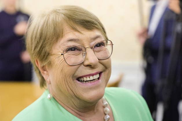 RUSSIA, MOSCOW - JUNE 8, 2026: Candidate for UN Secretary-General Michelle Bachelet anticipates a meeting with Russia s Foreign Minister Sergei Lavrov. Yevgeny Messman TASS  93560804
