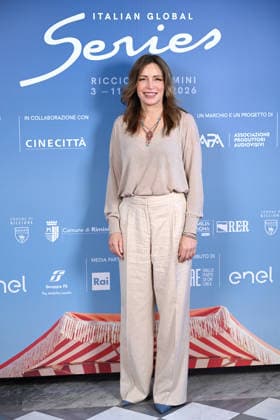 June 8, 2026, Rome, Rome, Italy: Lucia Borgonzoni, Undersecretary of Culture, at the photocall for the presentation of the Italian Global Series, the second edition of the event dedicated to the best Italian and international series, which will be held from July 3 to 11, 2026, in Rimini and Riccione. Stampa Estera, Rome, June 8, 2026 Rome Italy  - ZUMAa289 20260608_zia_a289_071 Copyright: xMariaxLauraxAntonellix xAgfx