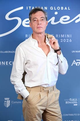 June 8, 2026, Rome, Rome, Italy: Maurizio Lombardi at the photocall for the presentation of the Italian Global Series, the second edition of the event dedicated to the best Italian and international series, which will be held from July 3 to 11, 2026, in Rimini and Riccione. Stampa Estera, Rome, June 8, 2026 Rome Italy  - ZUMAa289 20260608_zia_a289_092 Copyright: xMariaxLauraxAntonellix xAgfx