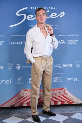 June 8, 2026, Rome, Rome, Italy: Maurizio Lombardi at the photocall for the presentation of the Italian Global Series, the second edition of the event dedicated to the best Italian and international series, which will be held from July 3 to 11, 2026, in Rimini and Riccione. Stampa Estera, Rome, June 8, 2026 Rome Italy  - ZUMAa289 20260608_zia_a289_096 Copyright: xMariaxLauraxAntonellix xAgfx