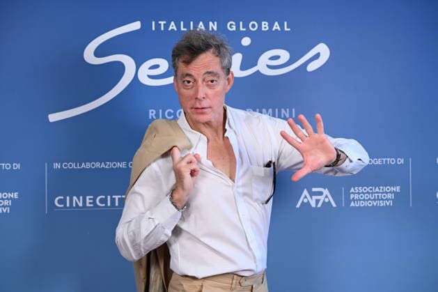 June 8, 2026, Rome, Rome, Italy: Maurizio Lombardi at the photocall for the presentation of the Italian Global Series, the second edition of the event dedicated to the best Italian and international series, which will be held from July 3 to 11, 2026, in Rimini and Riccione. Stampa Estera, Rome, June 8, 2026 Rome Italy  - ZUMAa289 20260608_zia_a289_100 Copyright: xMariaxLauraxAntonellix xAgfx