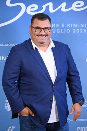 June 8, 2026, Rome, Rome, Italy: Sergio Friscia at the photocall for the presentation of the Italian Global Series, the second edition of the event dedicated to the best Italian and international series, which will be held from July 3 to 11, 2026, in Rimini and Riccione. Stampa Estera, Rome, June 8, 2026 Rome Italy  - ZUMAa289 20260608_zia_a289_115 Copyright: xMariaxLauraxAntonellix xAgfx