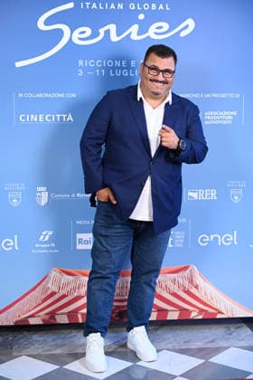 June 8, 2026, Rome, Rome, Italy: Sergio Friscia at the photocall for the presentation of the Italian Global Series, the second edition of the event dedicated to the best Italian and international series, which will be held from July 3 to 11, 2026, in Rimini and Riccione. Stampa Estera, Rome, June 8, 2026 Rome Italy  - ZUMAa289 20260608_zia_a289_116 Copyright: xMariaxLauraxAntonellix xAgfx