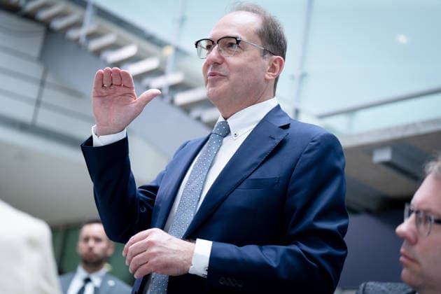 Berlin, Konrad-Adenauer-Haus, CDU Berlin, Alexander Dobrindt, Bundesinnenminister, Konrad-Adenauer-Haus, CDU Berlin Berlin GER *** Berlin, Konrad Adenauer Haus, CDU Berlin, Alexander Dobrindt, Federal Minister of the Interior, Konrad Adenauer Haus, CDU Berlin Berlin GER