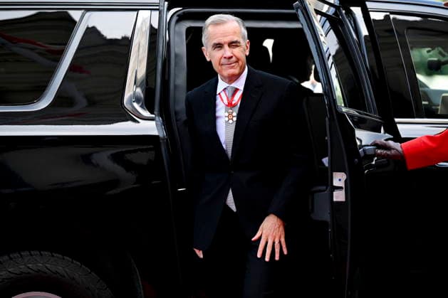 June 8, 2026, Ottawa, On, Canada: Prime Minister Mark Carney arrives for an installation ceremony of Louise Arbour at the Senate of Canada in Ottawa, on Monday, June 8, 2026. Ottawa Canada  - ZUMAc35_ 20260608_zaf_c35_021 Copyright: xSpencerxColbyx