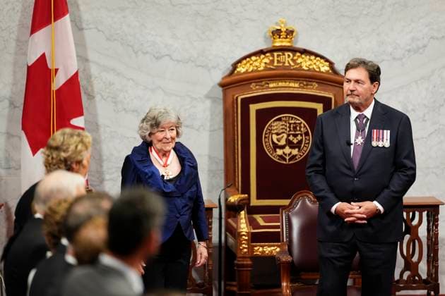 June 8, 2026, Ottawa, On, Canada: Governor General Designate Louise Arbour arrives in the chamber to be installed as Canada s 31st Governor General in Ottawa on Monday, June 8, 2026. Ottawa Canada  - ZUMAc35_ 20260608_zaf_c35_024 Copyright: xJustinxTangx
